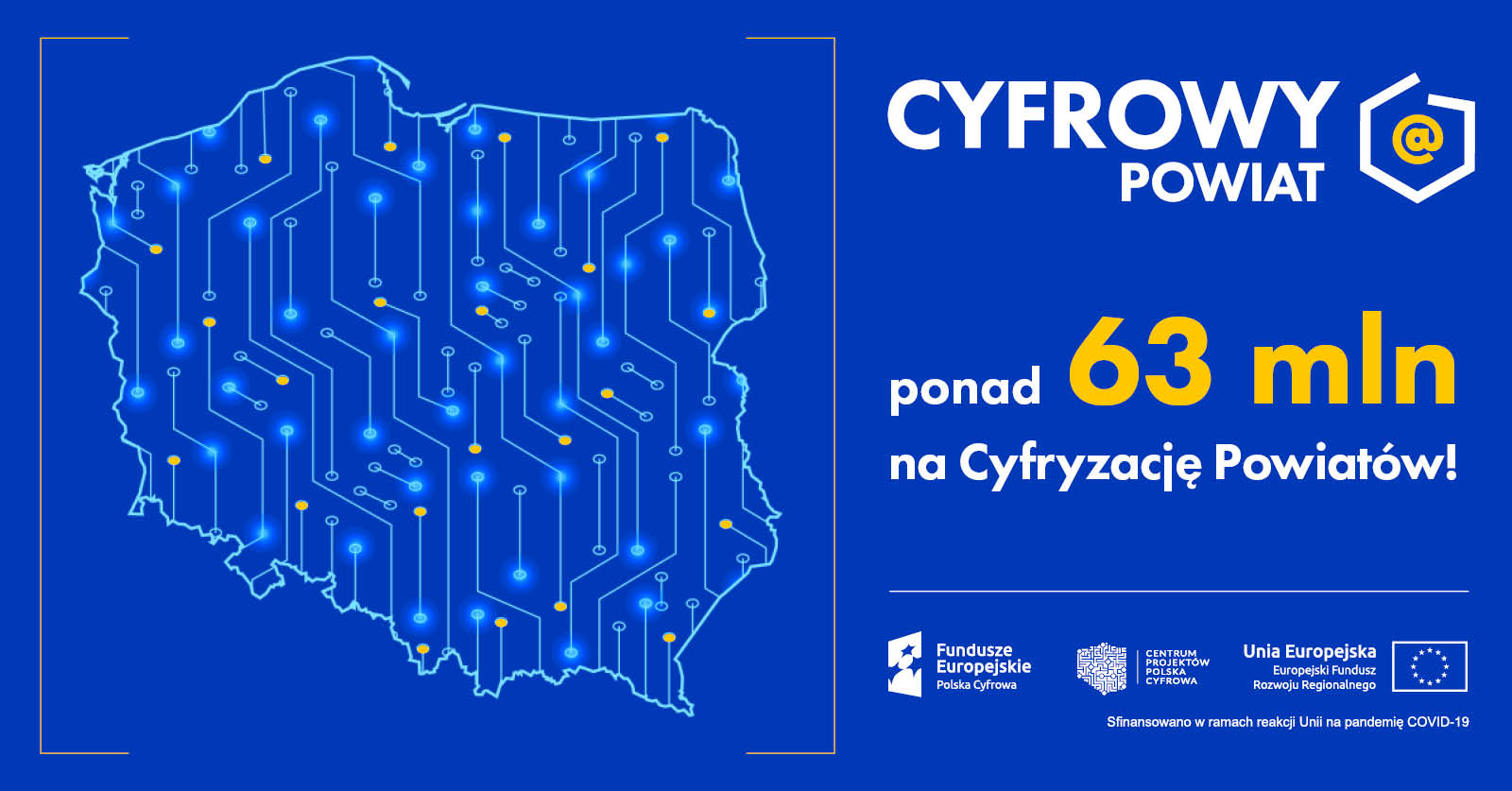 Powiat Strzyżowski realizuje projekt w ramach konkursu grantowego „Cyfrowy Powiat”